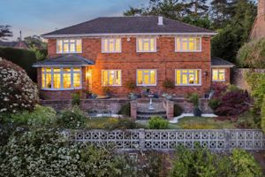 Aerial rear of house - click for photo gallery